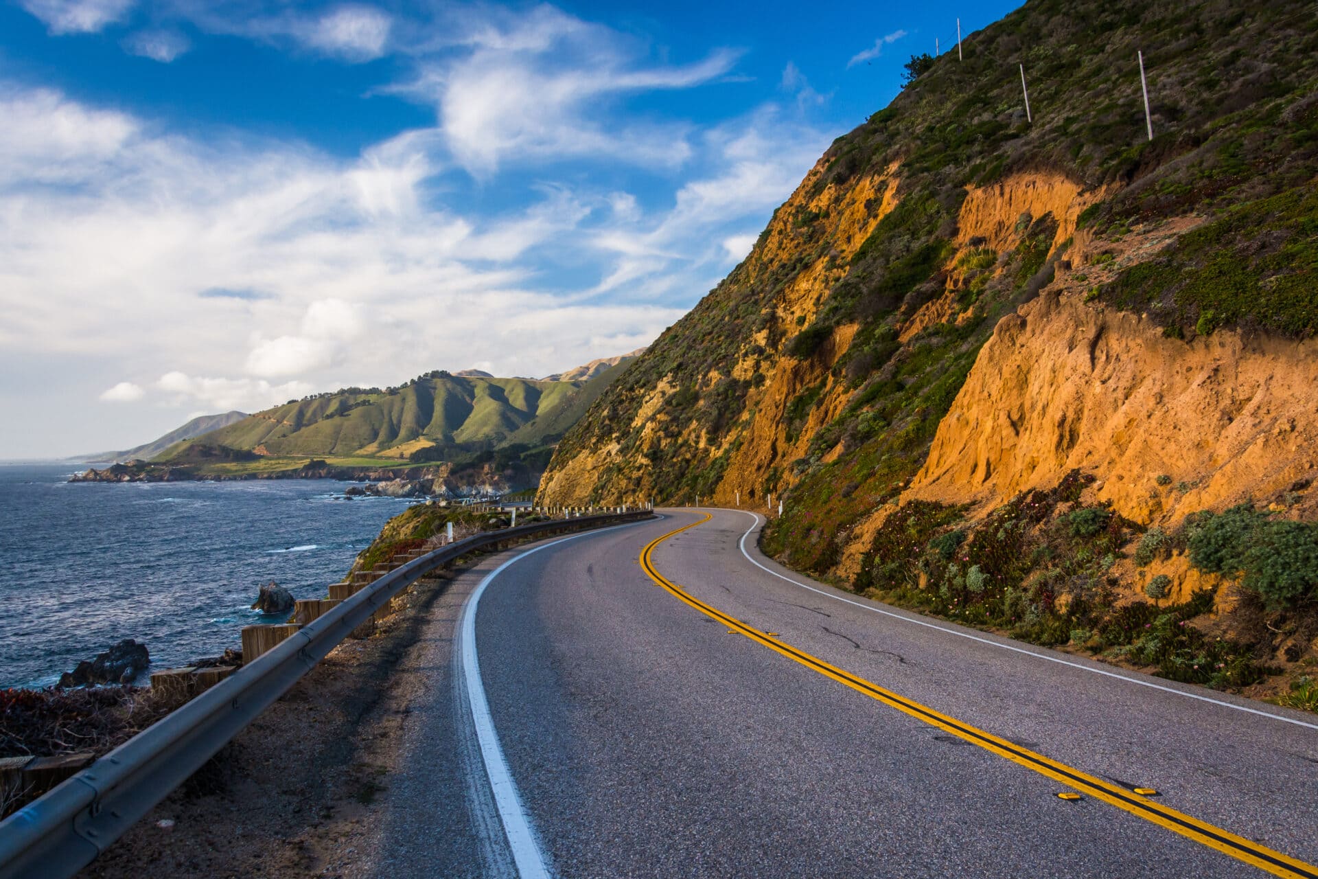 Drive Along Pacific Coast Highway (PCH)